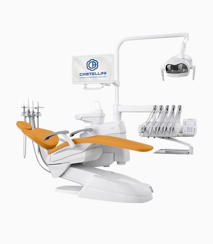 Fauteuil dentaire Castellini Puma Eli R avec Tabouret docteur